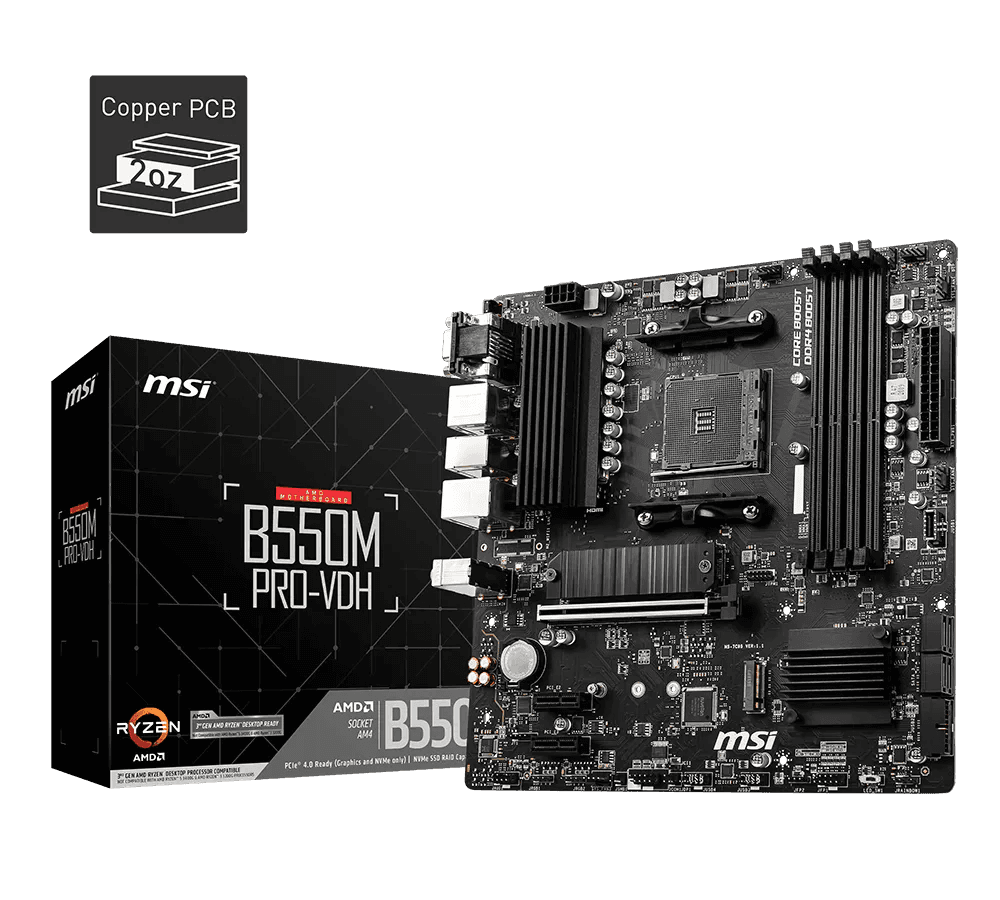 MSI B550M PRO-VDH