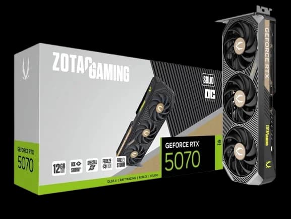 Zotac RTX™ 5070 SOLID OC 12G